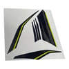 2017 Beyaz YAMAHA YZF-R25 Orjinal Sticker Modeli Neon Yeşil 