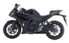 2018 Yamaha YZF R25 Siyah Sol  Arka Kuyruk Grenaj Sticker Etiket Modeli