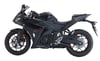 2018 Yamaha YZF R25 Siyah Sol  Arka Kuyruk Grenaj Sticker Etiket Modeli