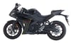 2018 Yamaha YZF R25 Siyah Sol Yan Grenaj Sticker Etiket Modeli