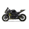 2019-2020  Yamaha YZF R25 Neon Sarı  Monster Sticker Etiket Full Takım Modeli