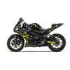 2019-2020 Yamaha YZF R25 Sarı Batman Yazılı Sticker Etiket Full Takım Modeli