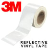 3M Gri Reflective (Reflektif) 16'lı Kare Sticker Etiket Modeli