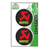 Akrapoviç İkili Damla Logo Sticker 