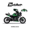 BAJAJ Dominar - Line Design Parçalı Takım Sticker Kaplama