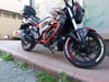 DOMINAR 400Bajaj Dominar Red Indian Sticker Etiket Kaplama Model