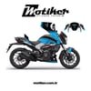 Bajaj Dominar Shark Sticker Etiket Kaplama Model