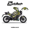 Bajaj Dominar The Doctor Sticker Etiket Kaplama Model