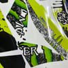 PULSAR NS 200Bajaj NS200 Hoonigan Monster Sticker Etiket Kaplama Modeli