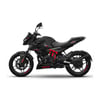 BAJAJ PULSAR N250 Orta Şase Motosiklet Sticker Etiket Modeli Monster Energy Kırmızı