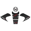 Bajaj Pulsar N250 Tank Pad Set Siyah-Kırmızı Sticker Etiket Modelleri