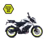 Bajaj Pulsar NS200 Floresan Neon Sarı İç Dış Yazili Jant Sticker Modeli