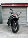 Bajaj RS200 (Köpekbalığı) Shark Siyah Beyaz Sticker Kaplama Modeli 
