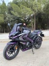 Bajaj RS200 Mor (Purple Violet Mor )  Motosiklet Sticker Etiket Full Takım Modeli