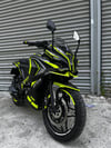 Bajaj RS200 Neon Sarı (yeşil) Motosiklet Sticker Etiket Full Takım Modeli
