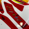 PULSAR RS 200BAJAJ RS200 Sticker McQueen Rusteze Red Original Sticker Etiket Modeli