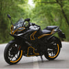 PULSAR RS 200Bajaj RS200 Stroke Tek Renk Turuncu Motosiklet Sticker Etiket Takım Modeli