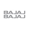 Bajaj Yazılı Mini Sticker Etiket Modeli