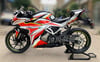 CF Moto 250Sr Wine Sticker Etiket Model