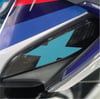 250SRCF Moto 250Sr X Far Sticker Etiket Model Mavi