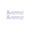 450SRCF MOTO 450SR Akrapovic Orta Şase Tasarım Motosiklet Sticker Etiket Modeli Hologram