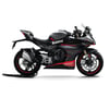 450SRCF MOTO 450SR Akrapovic Orta Şase Tasarım Motosiklet Sticker Etiket Modeli Beyaz
