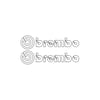 450SRCF MOTO 450SR Brembo Orta Şase Tasarım Motosiklet Sticker Etiket Modeli Beyaz