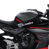 450SRCF MOTO 450SR Brembo Orta Şase Tasarım Motosiklet Sticker Etiket Modeli Hologram