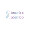 450SRCF MOTO 450SR Brembo Orta Şase Tasarım Motosiklet Sticker Etiket Modeli Hologram