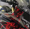 MotosikletCF Moto 450SR Far Yanı Fırtına Kırmızı Parçalı Kaplama Sticker Etiket 
