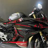 MotosikletCF Moto 450SR Kırmızı Fırtına Parçalı Takım Sticker Etiket 