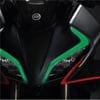 450SRCF Moto 450SR Yeşil Far Led Sticker Etiket Modeli