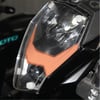 250 NKCF MOTO NK250 2018-2024 Ön Far Led Üstü Yarı Şeffaf Etiket Modeli Turuncu