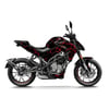 250 NKCF MOTO NK250 Kırmızı Parçalı Kaplama Sticker Etiket Modeli  2023 2.Kasa Uyumlu 