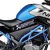 250 NKCFMOTO 250 NK Akrapovic Orta Şase Tasarım Motosiklet Sticker Etiket Modeli Hologram