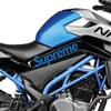 250 NKCFMOTO 250 NK Supreme Orta Şase Tasarım Motosiklet Sticker Etiket Modeli Mavi