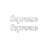 250 NKCFMOTO 250 NK Supreme Orta Şase Tasarım Motosiklet Sticker Etiket Modeli Beyaz