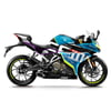 CFMOTO 250SR Orijinal Orta Şase Motosiklet Sticker Etiket Modeli