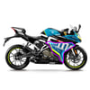CFMOTO 250SR Orijinal Sağ Yan Grenaj Motosiklet Sticker Etiket Modeli