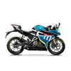 CFMOTO 250SR Orijinal Tasarım Motosiklet Sticker Etiket Modeli Mavi Neon Yeşil (Sarı)