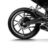 250SRCFMOTO 250SR Yarım Jant Kaplama Sticker Etiket Modeli Metalik Gri 