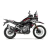 450 MTCFMOTO 450MT Elegance Tasarım Motosiklet Kaplama Sticker Etiket Modeli Kırmızı Siyah Beyaz