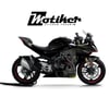 450SRCFMOTO 450SR Dragon Gri / Sarı Motosiklet Kaplaması