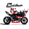 450SRCFMOTO 450SR HP4 RR Kırmızı Motosiklet Kaplaması
