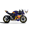 450SRCFMOTO 450SR McQueen Lacivert Sticker Parçalı Motosiklet Kaplama Etiket Modeli