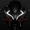 450SRCFMOTO 450SR ÖN KAFA KIRMIZI DUMAN STICKER ETİKET MODELİ KAPLAMA