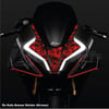 450SRCFMOTO 450SR ÖN KAFA KIRMIZI DUMAN STICKER ETİKET MODELİ KAPLAMA