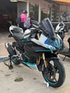 450SRCFMOTO 450SR ÖN KAFA TURKUAZ DUMAN STICKER ETİKET MODELİ KAPLAMA