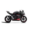 CFMOTO 450SR Orijinal Tasarım Motosiklet Sticker Etiket Modeli Siyah Kırmızı