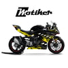 450SRCFMOTO 450SR Racing Sport Sarı Motosiklet Kaplaması